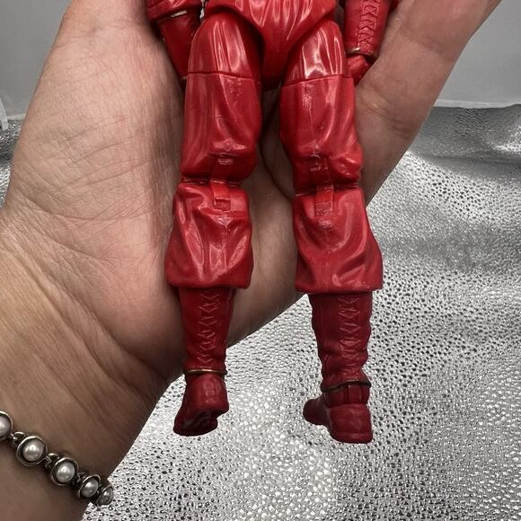 Power Rangers Lightning Collection Mighty Morphin Ninja Red Ranger Figurine - Picture 5 of 6